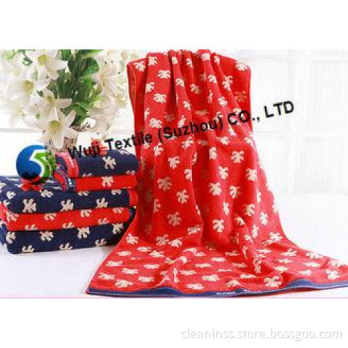 100% Cotton Beach Towels for Camping , Decorative Bathroom